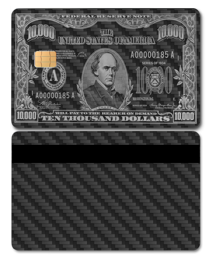 $10,000 Bill Card