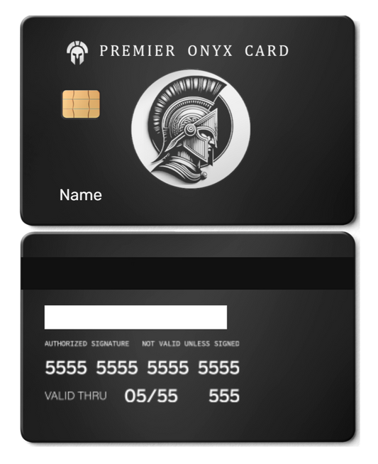 Premier Onyx Card | Studio