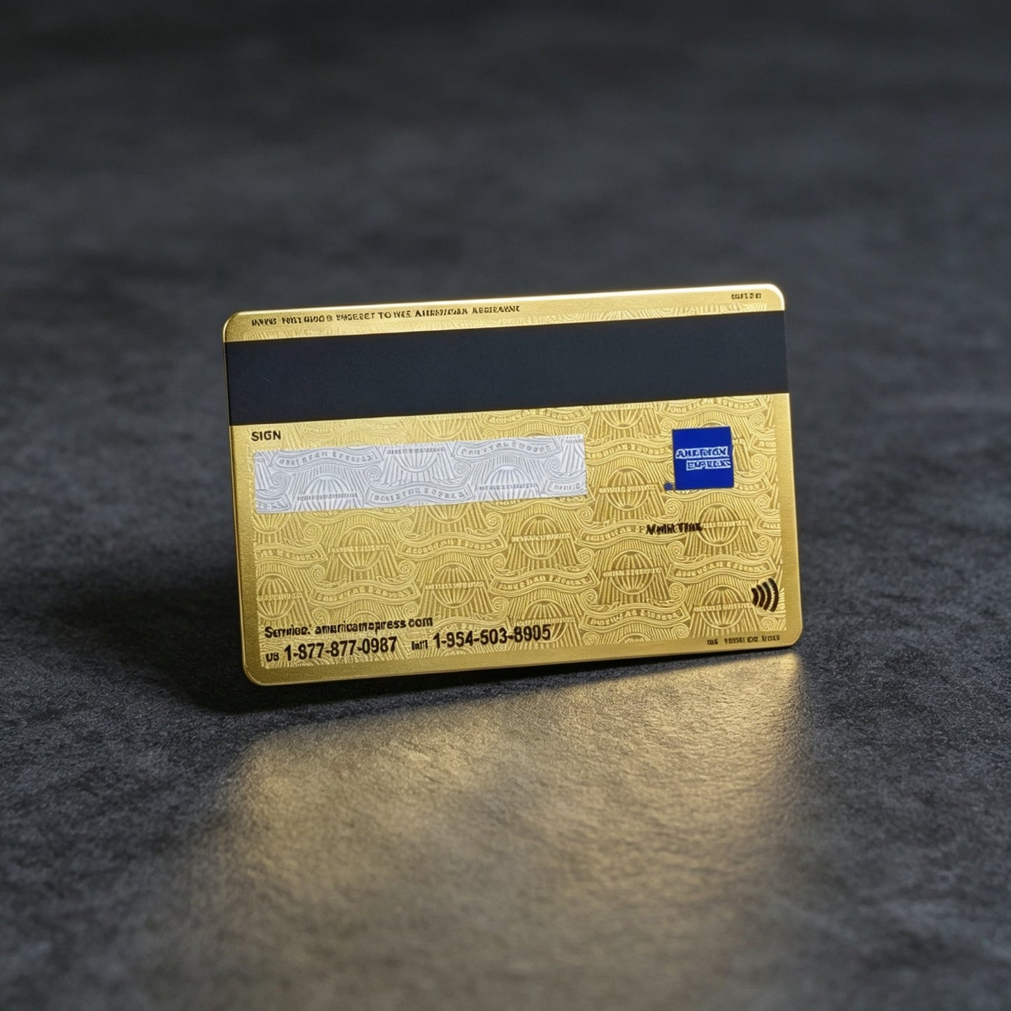 Custom AMEX Metal Card - Centurion Card - Personalized Metal Card - Laser Engraved