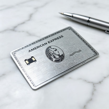 Custom AMEX Metal Card - Centurion Card - Personalized Metal Card - Laser Engraved