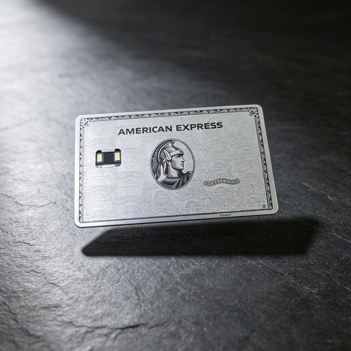 Custom AMEX Metal Card - Centurion Card - Personalized Metal Card - Laser Engraved