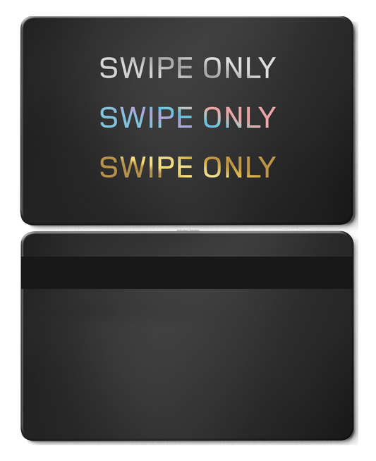 Metal (swipe-only) card