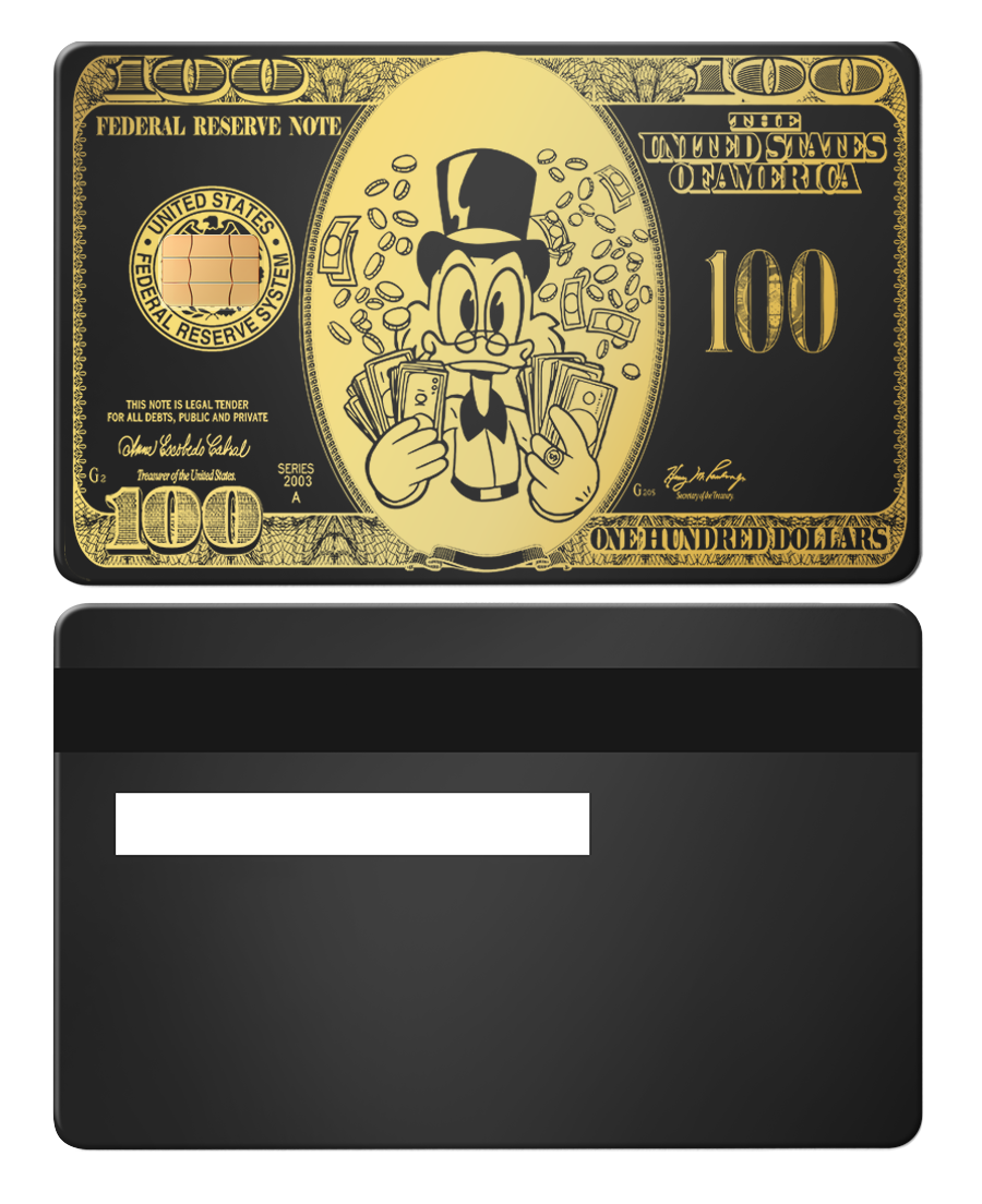 Scrooge Bill Card
