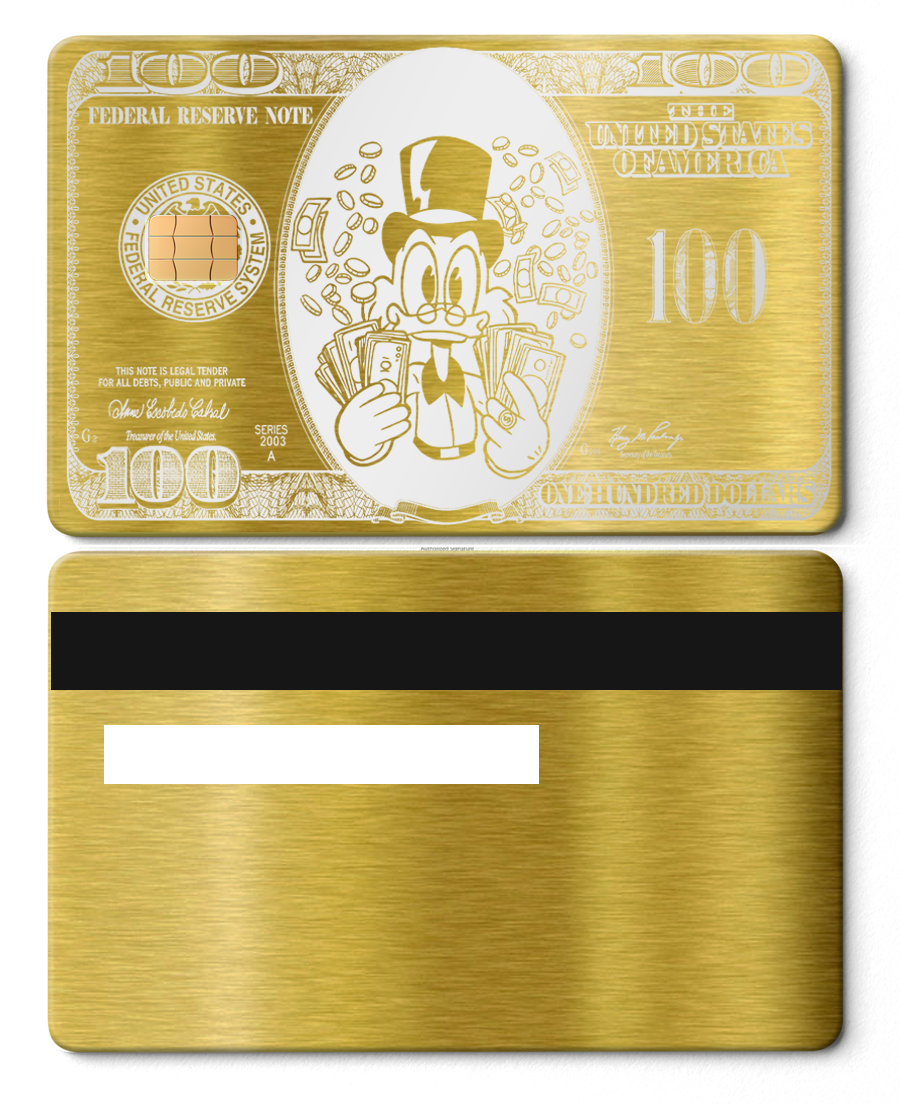 Scrooge Bill Card