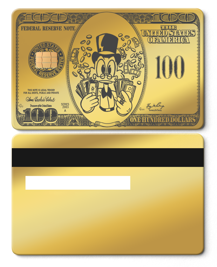 Scrooge Bill Card
