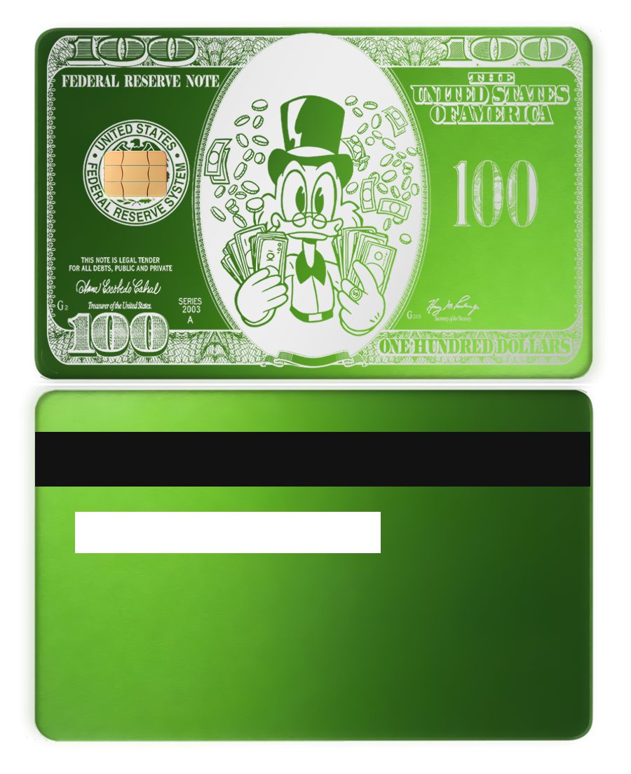 Scrooge Bill Card