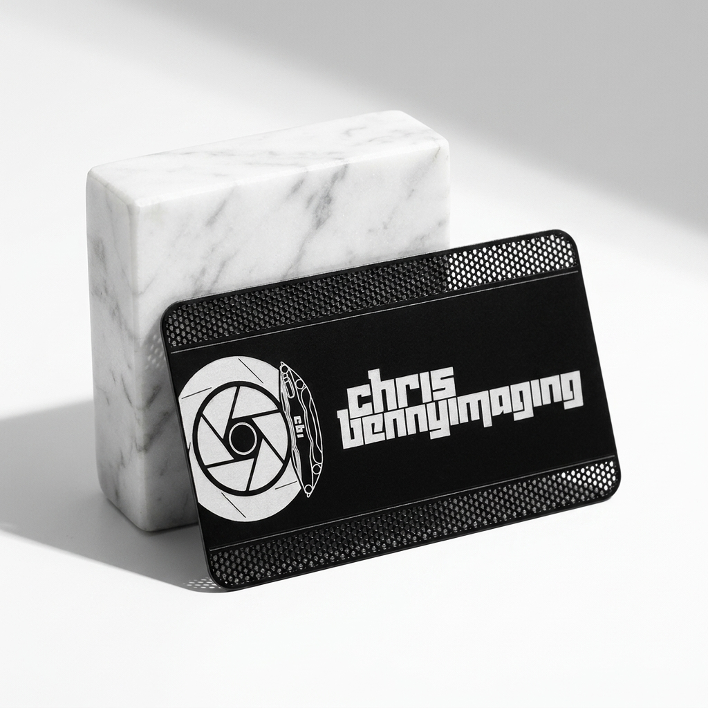 Black Business Card Studio