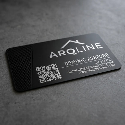 Black Business Card Studio