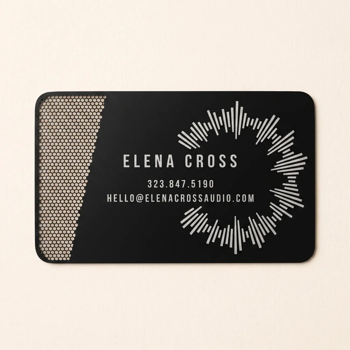 Black Business Card Studio