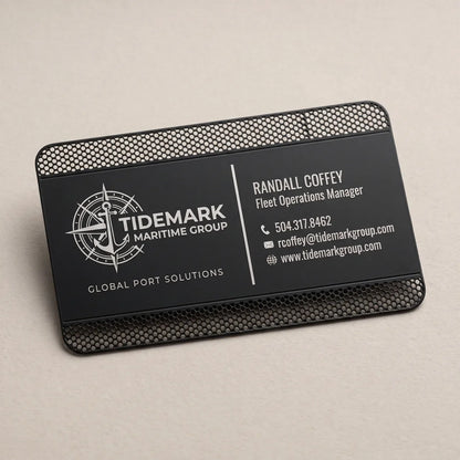 Black Business Card Studio
