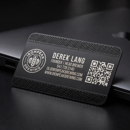 Black Business Card Studio