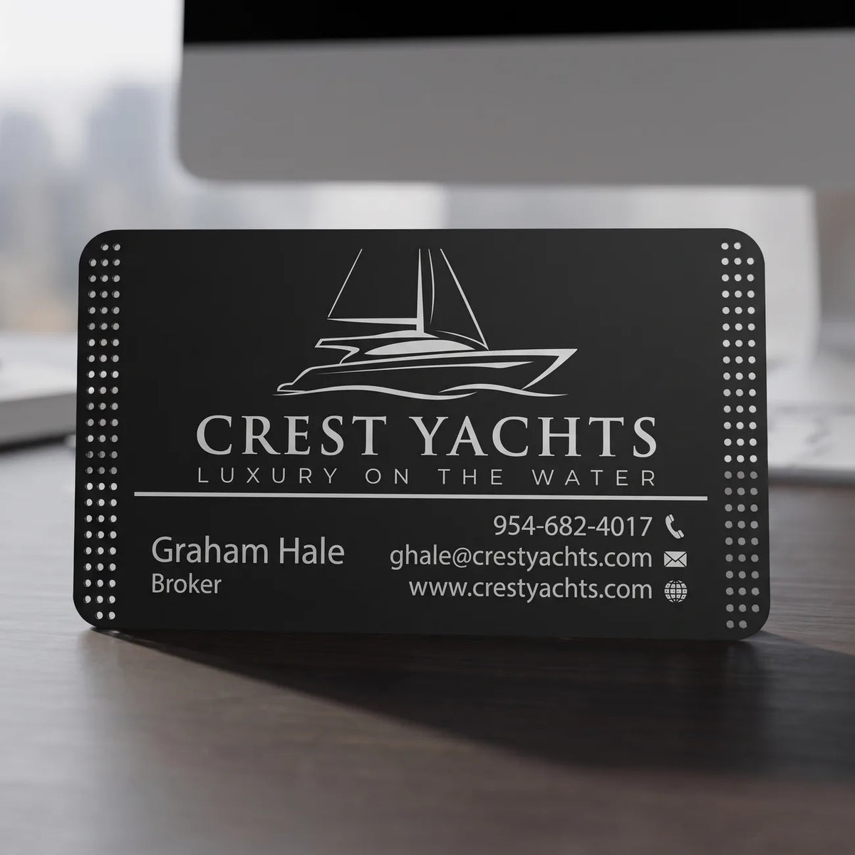 Black Business Card Studio