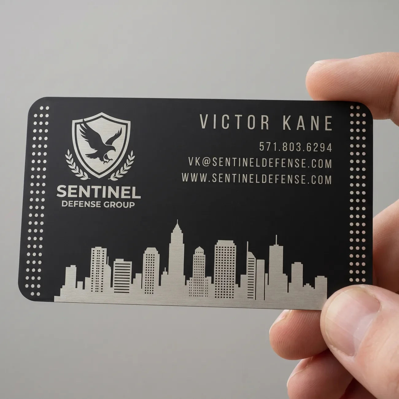 Black Business Card Studio
