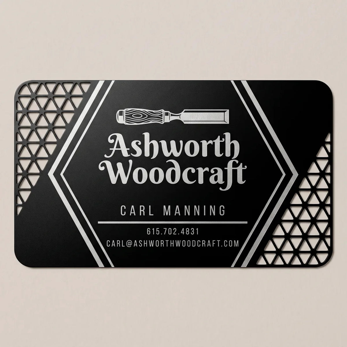 Black Business Card Studio