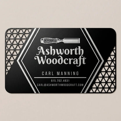 Black Business Card Studio