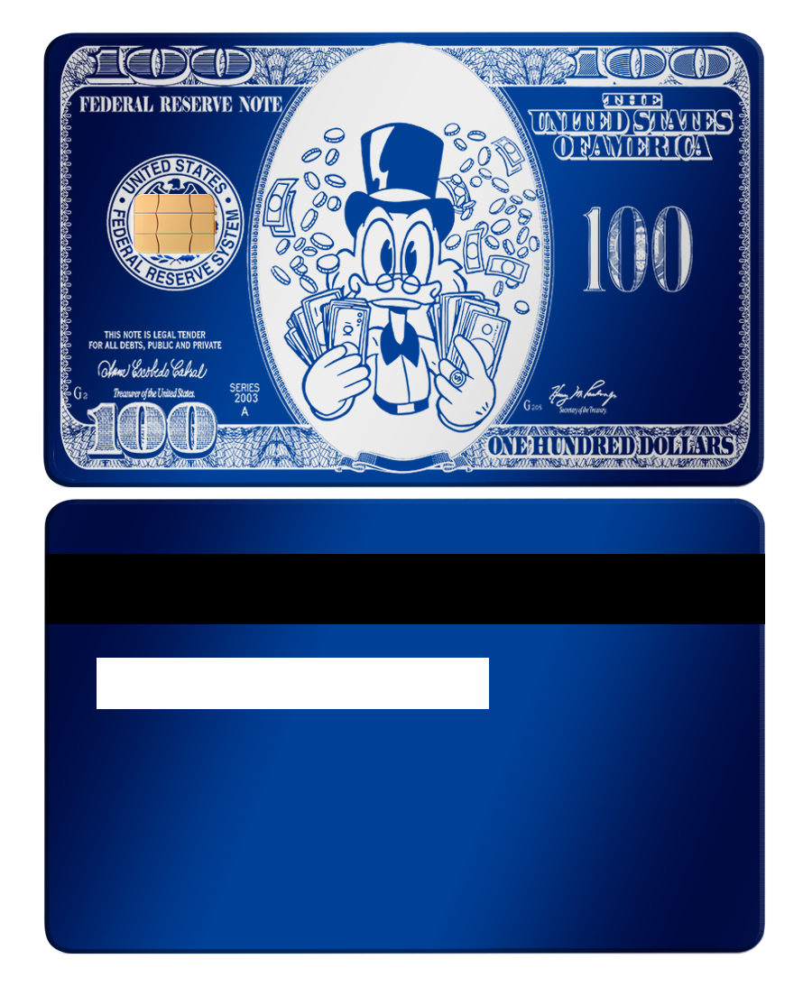 Scrooge Bill Card