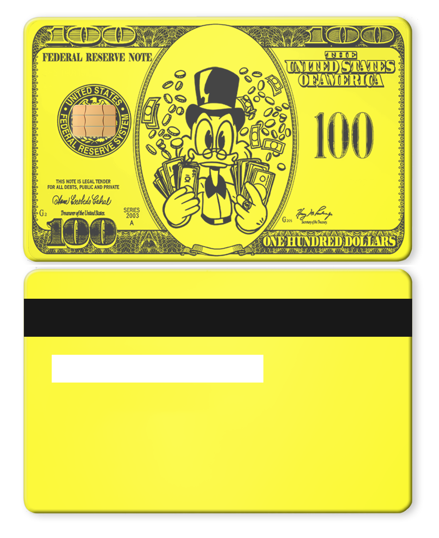 Scrooge Bill Card