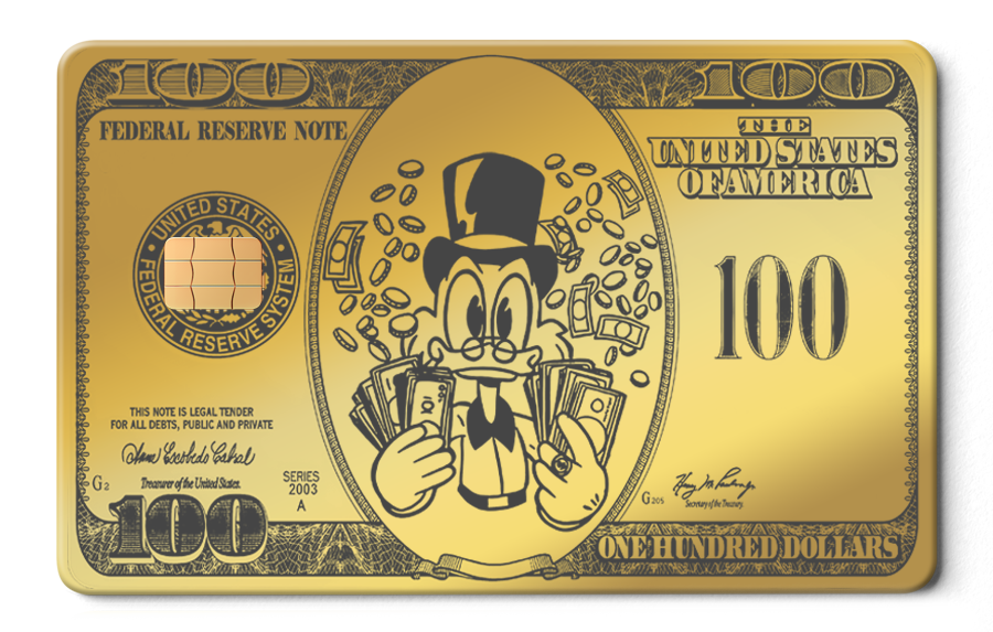 Scrooge Bill Card