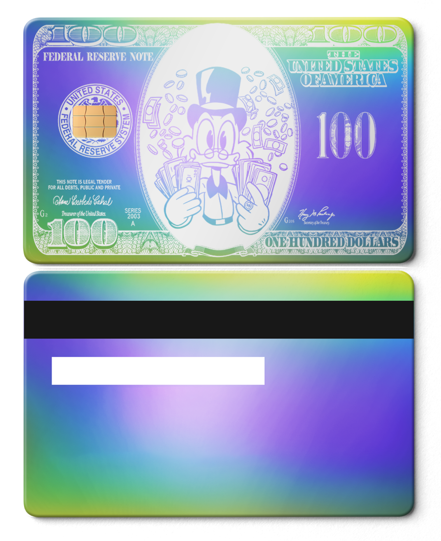 Scrooge Bill Card