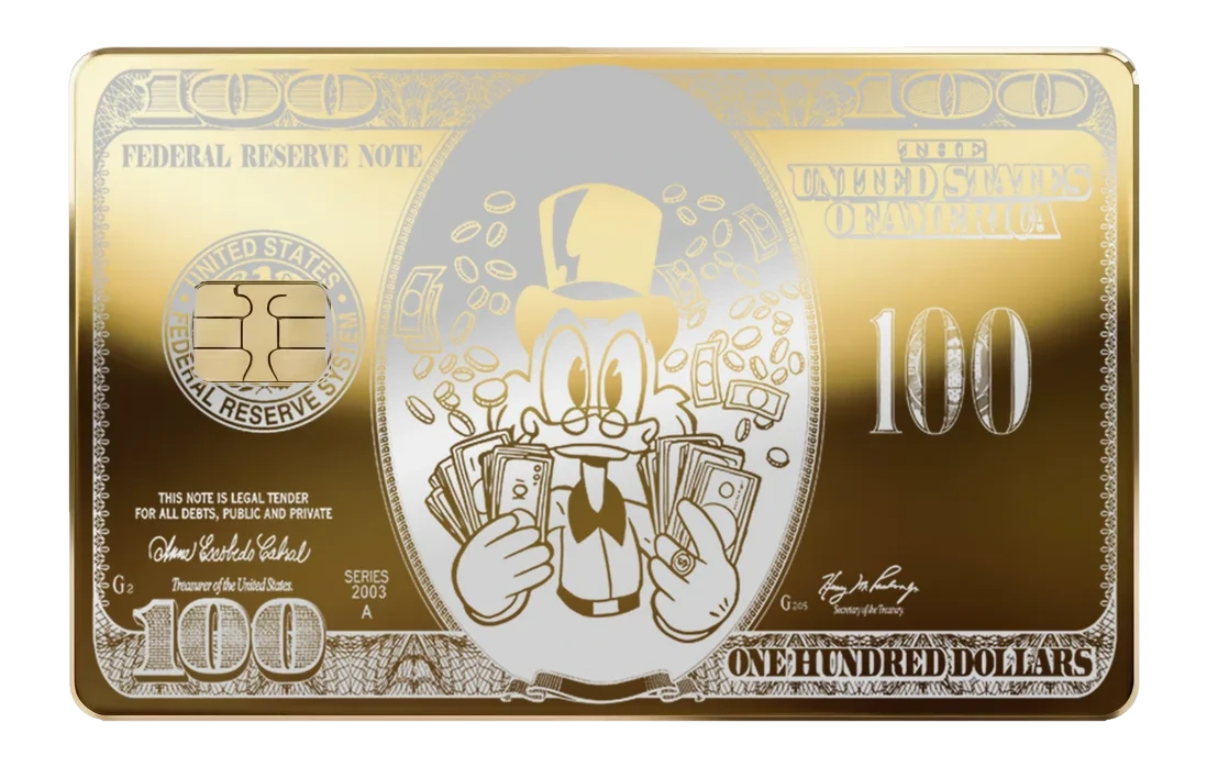 Scrooge Bill Card